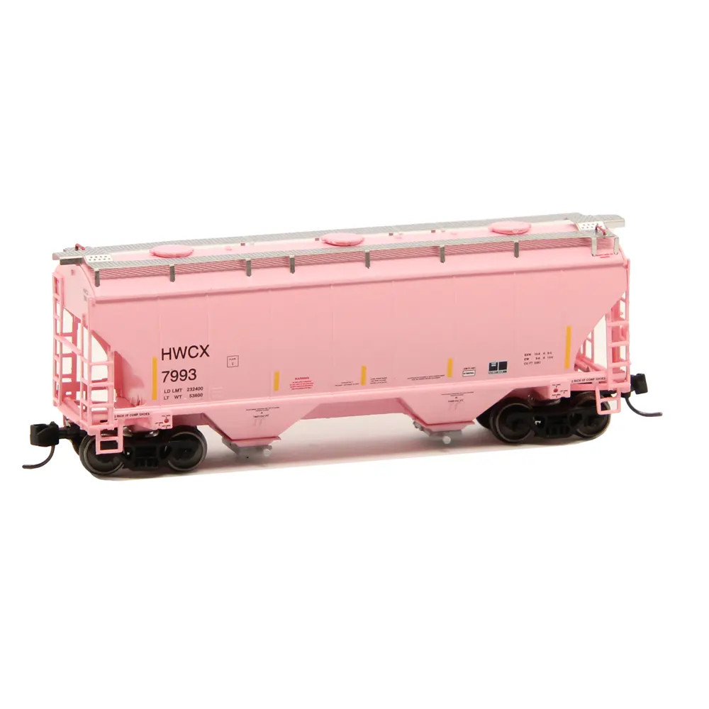 Intermountain N Trinity 3281 Covered Hopper Haliburton "HWCX, Pink"