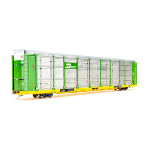 Class One Model Works HO Thrall 20-2 Autorack Burlington Northern "Type A, TTQX"