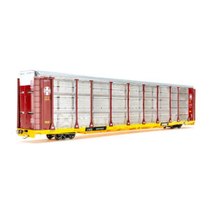 Class One Model Works HO Thrall 20-2 Autorack Santa Fe "Type B, TTQX"
