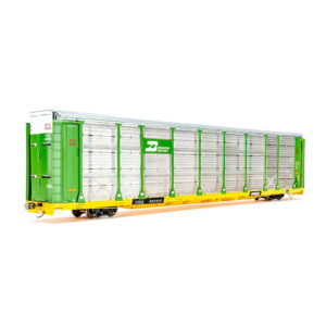 Class One Model Works HO Thrall 20-2 Autorack Burlington Northern "Type B, TTQX"