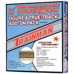 Atlas N - Code 65 Trainman True-Track Add-On Pack