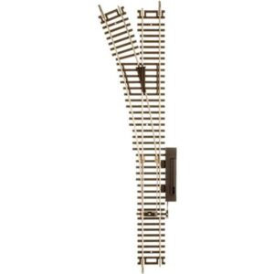 Atlas HO - Code 83 22" Manual Turnout (Left Hand)