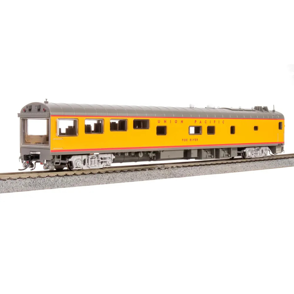 Broadway Limited HO Track Inspection Theater Car Union Pacific "Fox River, 1995-2006 Scheme"