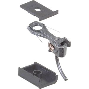 Kadee - 145 - HO Whisker Metal Couplers w/ Gearboxes "Short (1/4") Overset Shank" - 2 Pairs