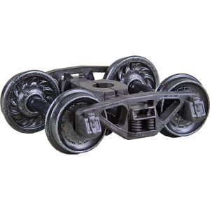 Kadee - 1563 - HO A.S.F. A-3 Ride Control 50-Ton Self Centering Trucks w/ 33" Ribbed Back Code 88 Semi-Scale Wheels "HGC" - 1 Pair