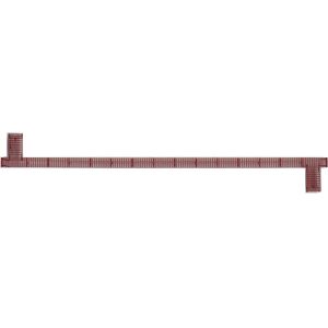 Kadee - 2011 - HO 50' Apex Running Board "Boxcar Red" - 2 Pack