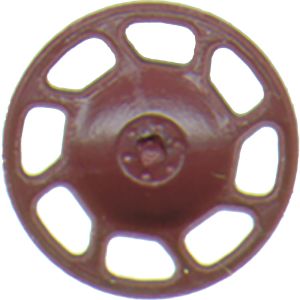 Kadee - 2023 - HO Universal Brake Wheel "Boxcar Red" - 8 Pack