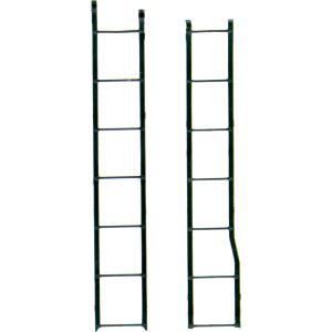 Kadee - 2103 - HO Ladders Ends & Sides "Black" - 4 Pieces