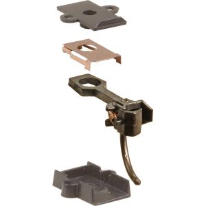 Kadee - 22 - HO 20-Series Plastic Couplers w/ Gearboxes "Medium (9/32") Overset Shank" - 2 Pairs