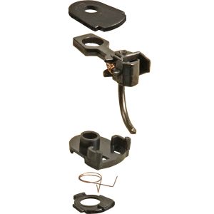 Kadee - 33 - HO 30-Series Plastic Couplers w/ Gearboxes "Short (1/4") Centerset Shank" - 2 Pairs