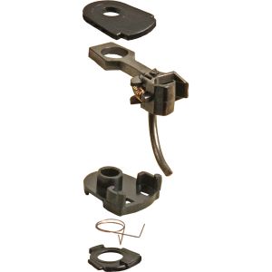 Kadee - 35 - HO 30-Series Plastic Couplers w/ Gearboxes "Short (1/4") Overset Shank" - 2 Pairs