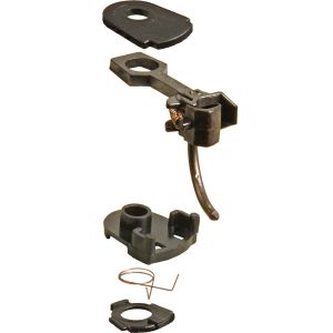 Kadee - 38 - HO 30-Series Plastic Couplers w/ Gearboxes "Medium (9/32") Centerset Shank" - 2 Pairs