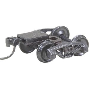Kadee - 502 - HO Bettendorf 50-ton Metal Fully Sprung Trucks w/ Ready-to-Mount Couplers 33" Smooth Back Wheels - 1 Pair