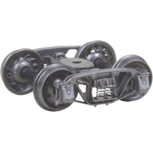 Kadee - 509 - HO Andrews "1898" Metal Fully Sprung Trucks w/ 33" Ribbed Back Wheels - 1 Pair