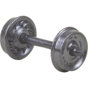 Kadee - 523 - HO Metal Wheels 33" Diameter Ribbed Back Code 110 Wheels - 12 Pack