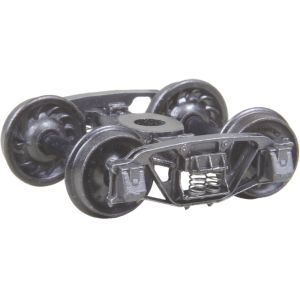 Kadee - 553 - HO Andrews "1898" Self Centering Metal Fully Sprung Trucks w/ 33" Ribbed Back Wheels - 1 Pair