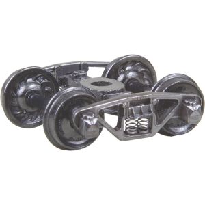 Kadee - 556 - HO Vulcan Double Truss Self Centering Metal Fully Sprung Trucks w/ 33" Ribbed Back Wheels - 1 Pair