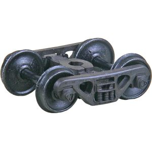 Kadee - 569 - HO A.S.F. 100-Ton Roller Bearing Self Centering Trucks w/ 36" Smooth Back Wheels "HGC" - 1 Pair