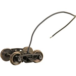 Kadee - 590 - Bettendorf - AAR Electrical Pickup Self Centering Caboose Trucks with 33" Smooth Back Wheels "HGC" - 1 Pair