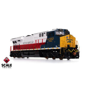 Scale Trains HO Rivet Counter ES44 Gevo CSX "Western Maryland Heritage" w/ DCC & Sound #1852