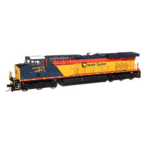 Walthers Mainline HO ES44AC CSX "Chessie System Heritage" w/ DCC & Sound #1973