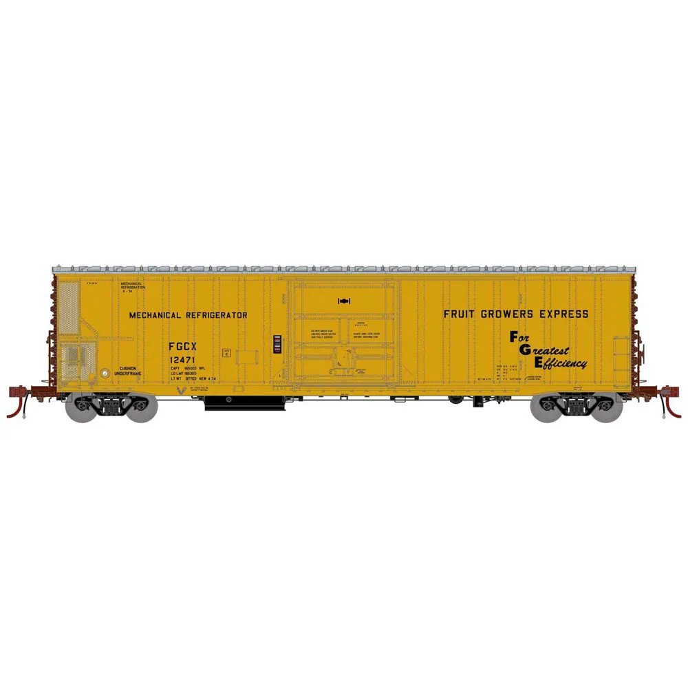 Athearn Genesis HO 57' Mechanical Reefer Fruit Growers Express w/ Sound