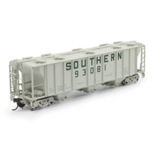 Athearn Genesis HO PS-2 2893 3 Bay Covered Hopper Southern "Green Lettering"
