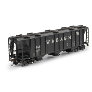 Athearn Genesis HO PS-2 2893 3 Bay Covered Hopper Wabash "Faded"