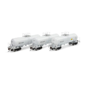 Athearn Genesis HO 13,000 Gallon Acid Tank Car Rhodia "RPBX" 3 Pack