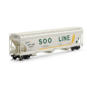 Athearn Genesis HO ACF 4600 Covered Hopper Soo Line