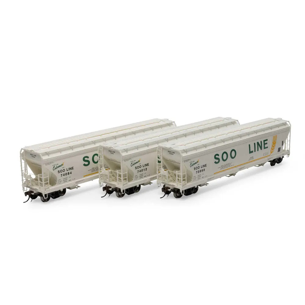Athearn Genesis HO ACF 4600 Covered Hopper Soo Line