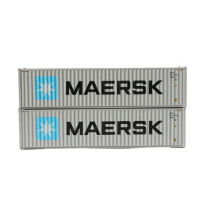 Jacksonville Terminal N 40' High Cube Corrugated Container Maersk "Two Door Logo"