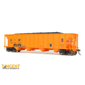 Tangent HO Bethlehem 3350cf Quad Coal Hopper CSX "ex L&N, Orange"