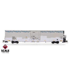 Scale Trains N Rivet Counter Trinity 82' 7883 Reefer Trinity Leasing "TILX, ex BNSF, Carriver HVAC"