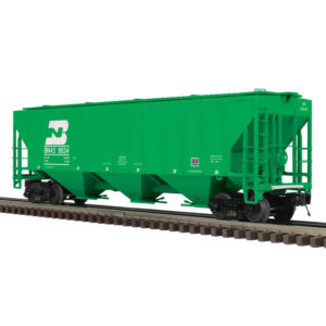Atlas O Premier 3 Rail PS 4427 High Side Covered Hopper Burlington Northern "3 Line"
