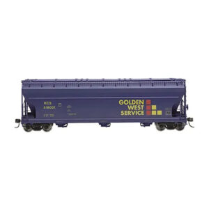 Atlas HO ACF 4650 Covered Hopper Kanas City Southern "Golden West"
