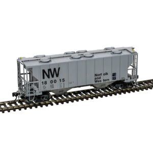 Atlas HO Portec 3000 Covered Hopper Norfolk & Western