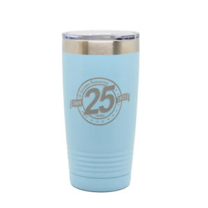 Tumbler - Rock Island Blue "25th Anniversary" 20oz