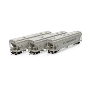 Athearn Genesis HO ACF 4600 Covered Hopper Western Pacific 3 Pack