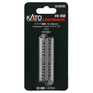 Kato N - Unitrack 78mm-108mm (3"-4-1/4") Roadbed Expansion Track