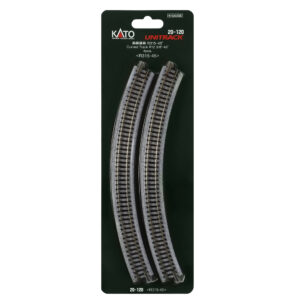 Kato N - Unitrack 315mm (12-3/8") Radius Curve 45-Degree - 4 Pack