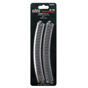 Kato N - Unitrack 381mm (15") Radius Curve 30-Degree - 4 Pack