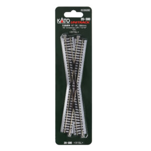 Kato N - Unitrack 186mm (7-5/16") 15-Degree Crossing (Left Hand)