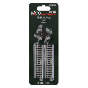 Kato N - Unitrack 124mm (4-7/8") 90-Degree Crossing