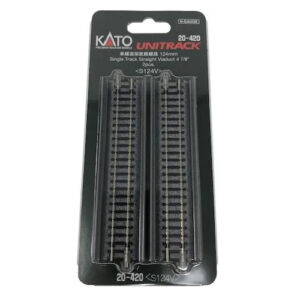 Kato N - Unitrack 124mm (4-7/8") Straight Viaduct - 2 pack