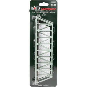 Kato N - Unitrack 248mm (9-3/4") Through Truss Bridge (Light Green)