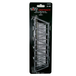 Kato N - Unitrack 248mm (9-3/4") Through Truss Bridge (Silver)