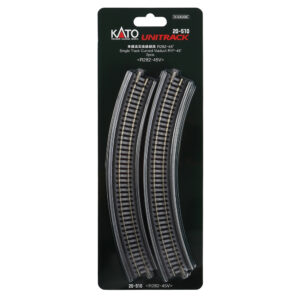 Kato N - Unitrack 282mm (11") Radius 45-Degree Viaduct - 2 Pack