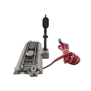 Kato N - Unitrack 124mm (4-7/8") Automatic 3-Color Signal Right Hand for DCC Track