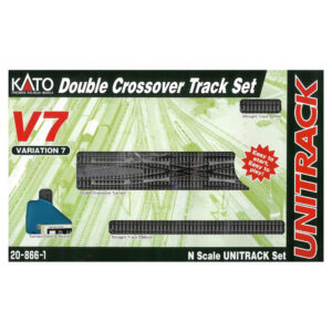 Kato N - Unitrack V7 Double Crossover Track Set